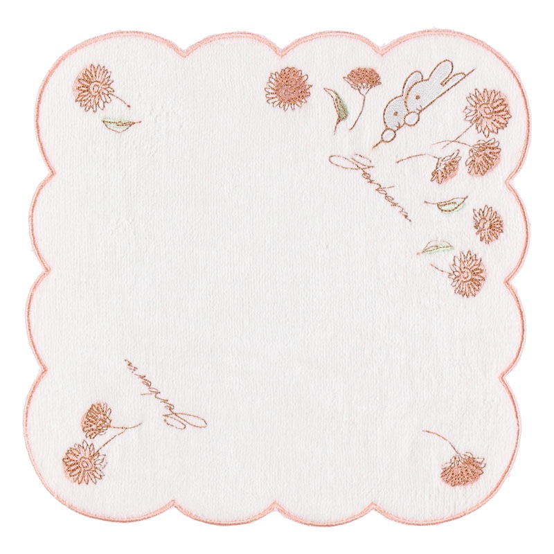 Flower Miffy バースデーフラワーミニタオル ガーベラ アートフラワー