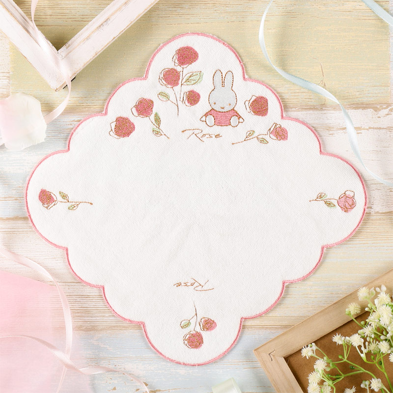 Flower Miffy バースデーフラワーミニタオル バラ アートフラワーセット