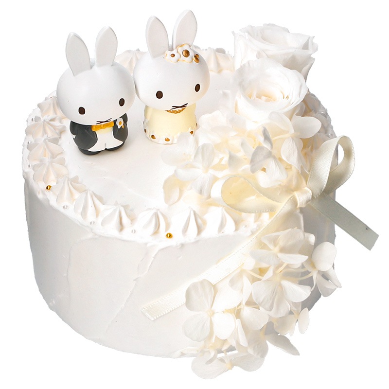Flower Miffy ハッピーウェディングケーキアレンジ