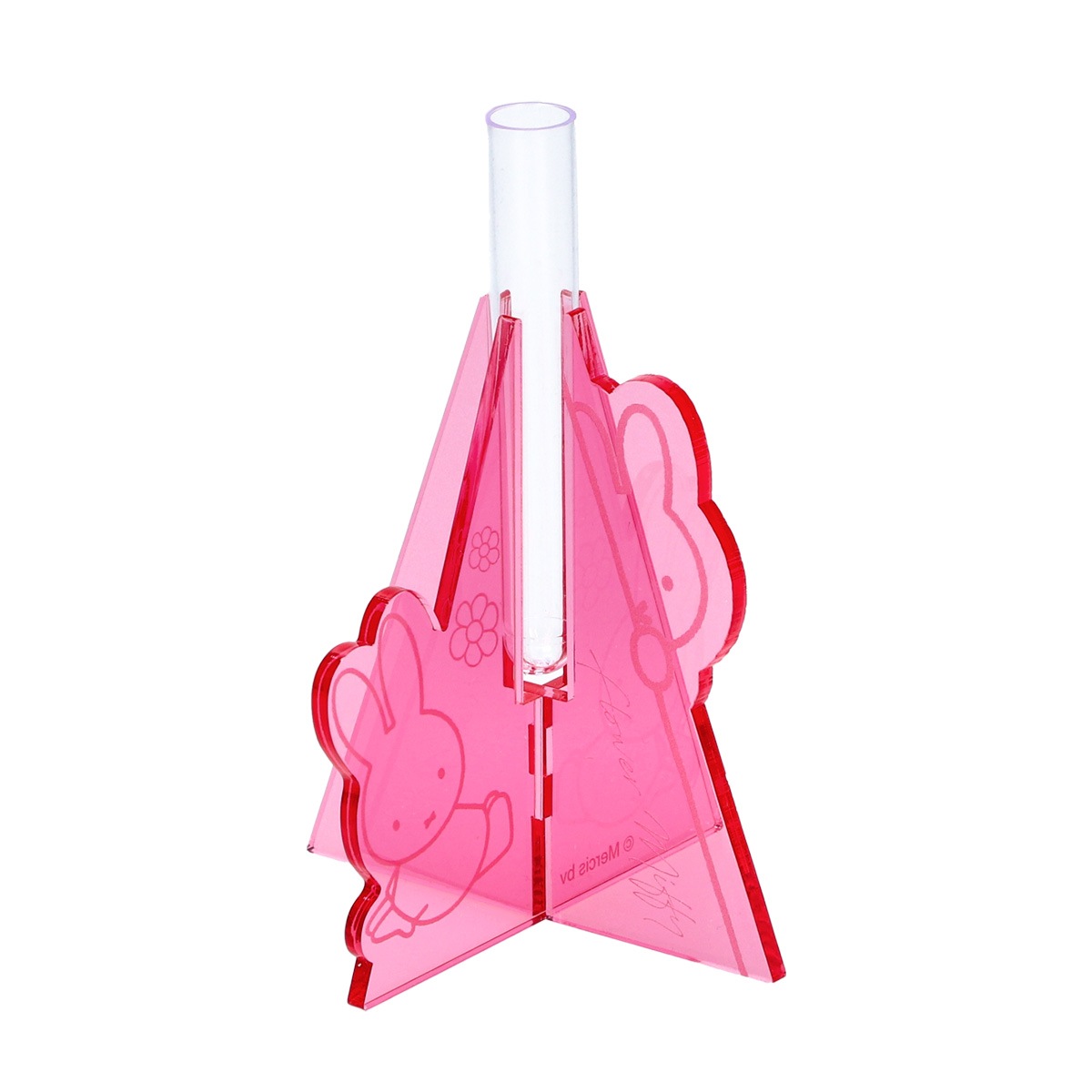 Flower Miffy アクリル一輪挿しKleur PINK | グッズ商品,ルーム