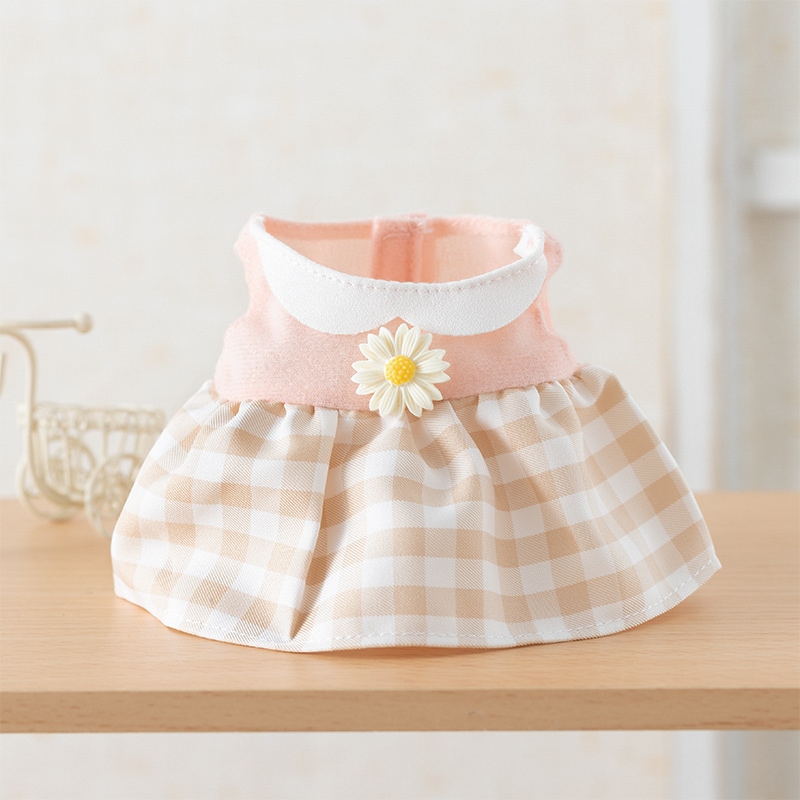 着せかえお洋服 デイジーチェックピンク