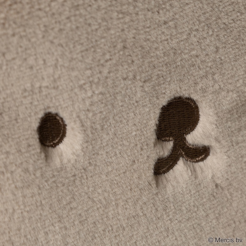 BRUNA FACE FUR トートバッグ ブラウン