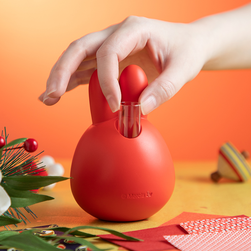 Flower Miffy 福だるま一輪挿し | グッズ商品,フラワーグッズ