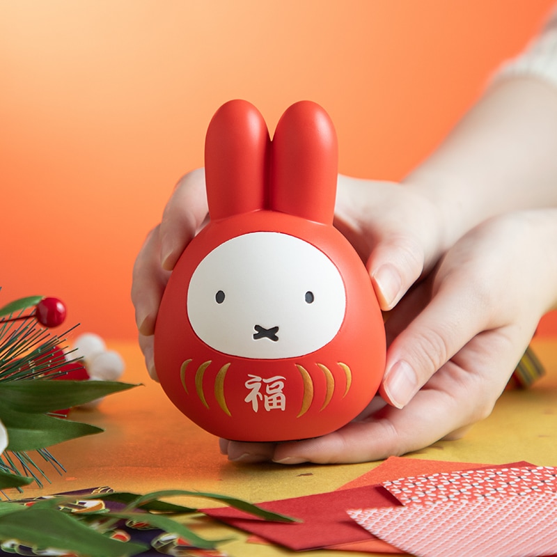 Flower Miffy 福だるま一輪挿し アートフラワーセット | グッズ商品