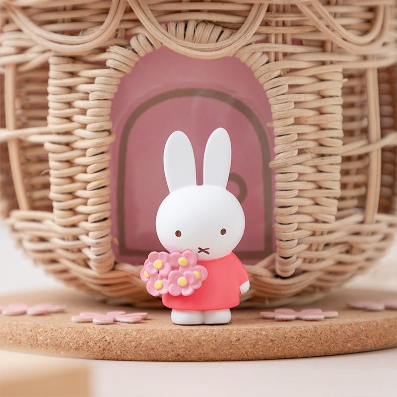 Flower Miffy おかえりお家ラタンバスケット | グッズ商品