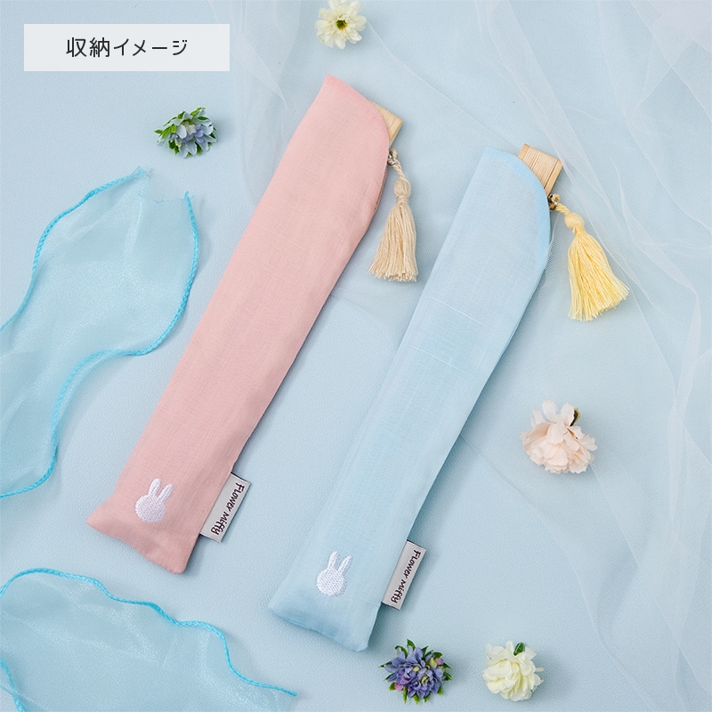 「春よ〜♪」桜。小さくても 高級;無垢ヒバ柾目（枕）ミニ投扇興セット。 Flower Miffy 刺しゅう扇子 ピンク アートフラワーセット | グッズ商品