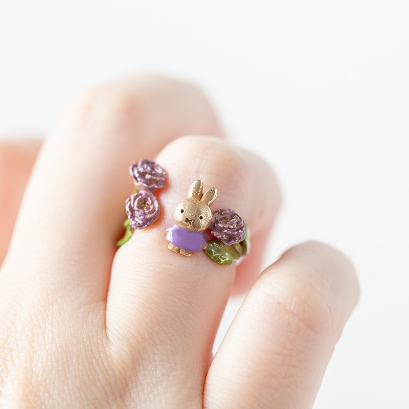 Flower Miffy パルナートポックコラボ フラワーリング トルコ