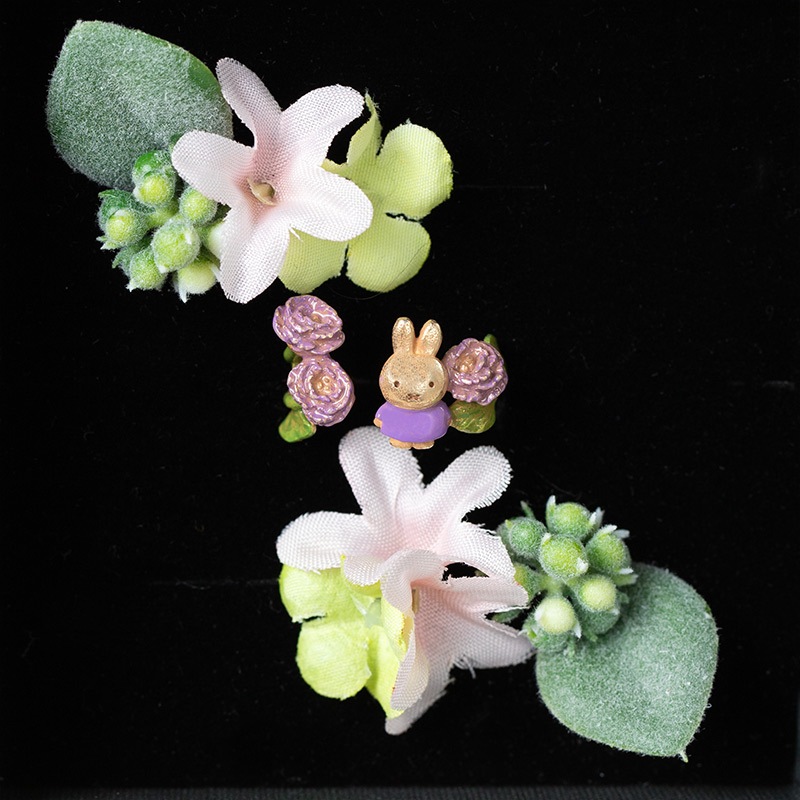 Flower Miffy パルナートポックコラボ フラワーリング トルコキキョウ