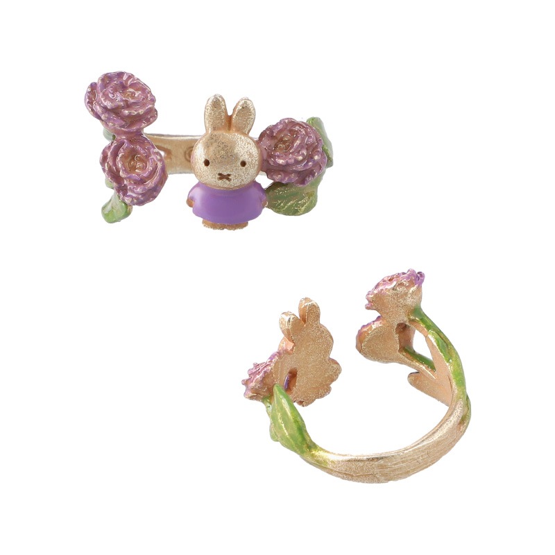 Flower Miffy パルナートポックコラボ フラワーリング チュ Flower Miffy パルナートポックコラボ フラワーリング