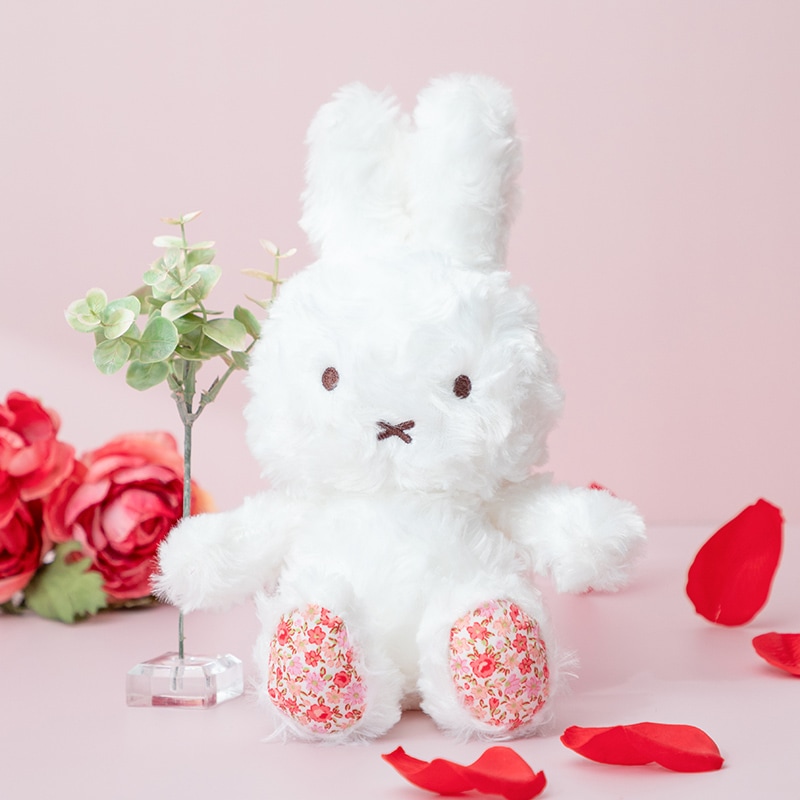 Flower Miffy 着せかえほわほわローズぬいぐるみ フェイク