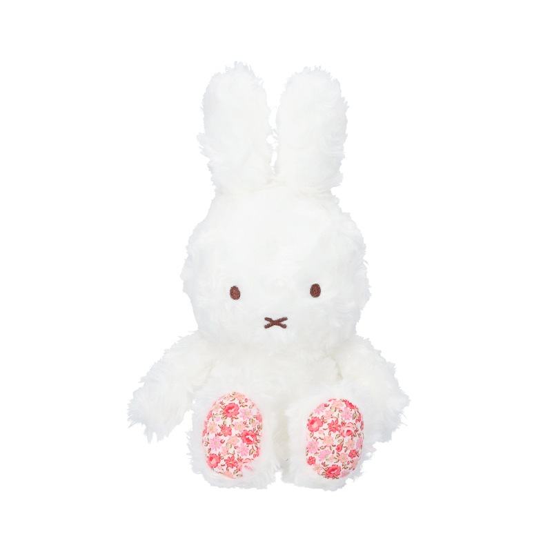 Flower Miffy 着せかえほわほわローズぬいぐるみ フェイクグリーン