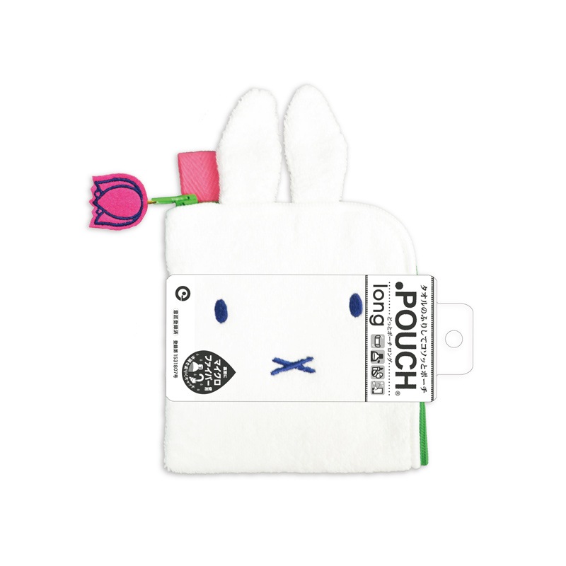どっとポーチ ミッフィー ロング Miffy Tulips Ba グッズ商品 ファッション バッグ ポーチ ミッフィーのお花屋さん Flower Miffy