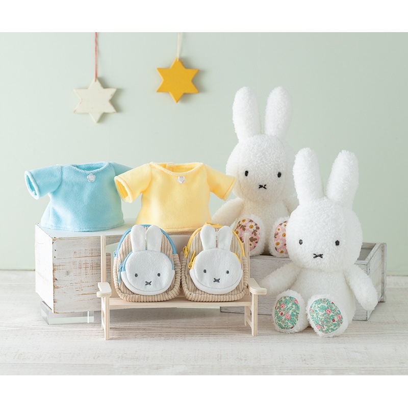 Flower Miffy 着せかえほわほわぬいぐるみ＆コーデュロイミニ