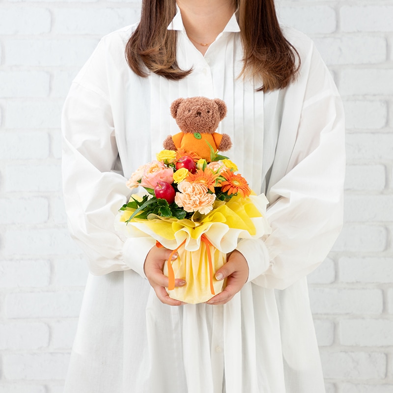 【直送商品A】スタンディングブーケ 花の丘のボリス