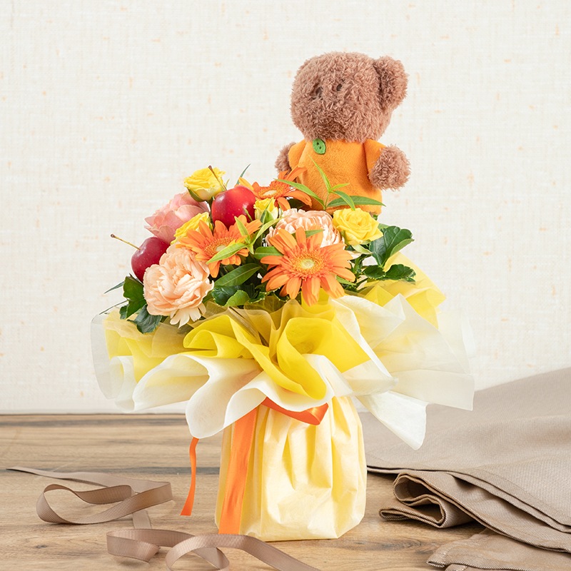 【直送商品A】スタンディングブーケ 花の丘のボリス