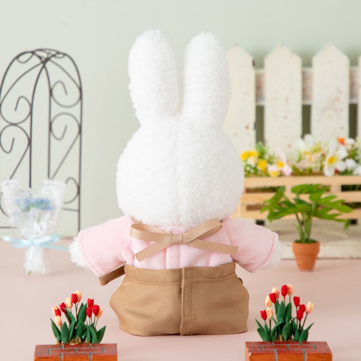 Flower Miffy 着せかえほわほわぬいぐるみ&着せかえお洋服 コスモス