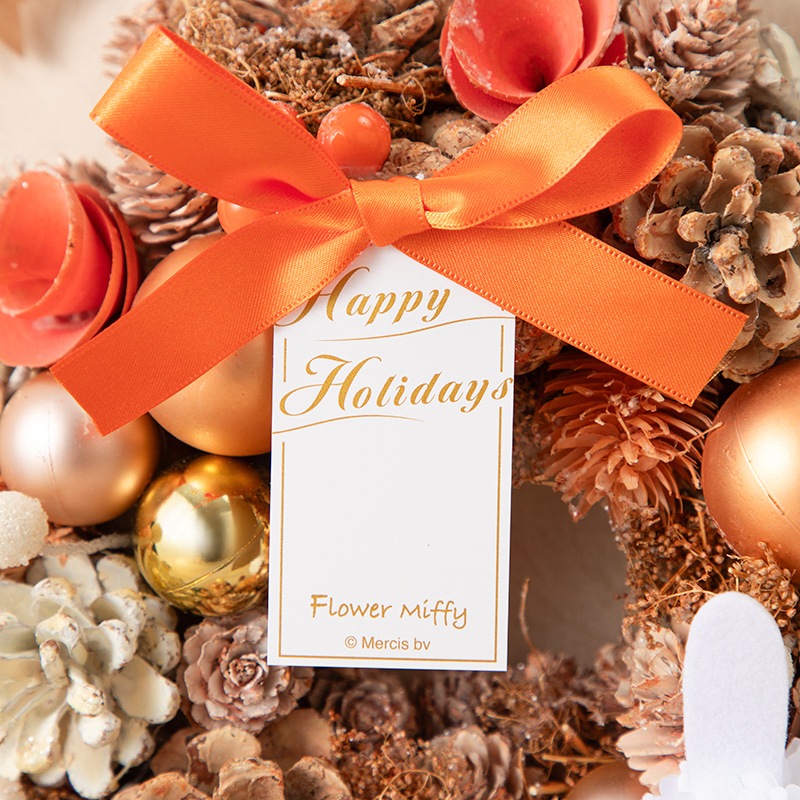 予約商品：クリスマス】Flower Miffy クリスマスリース