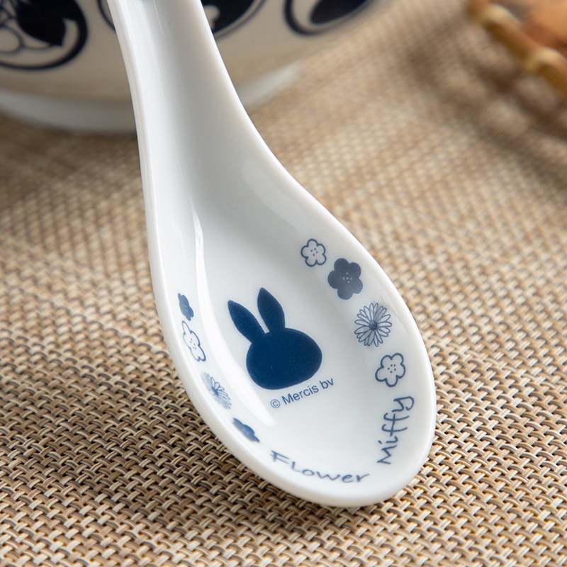 Flower Miffy どんぶり＆れんげ 藍和花 アートフラワーセット | グッズ