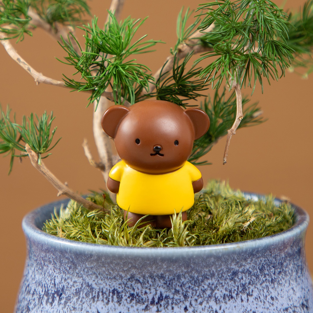 Flower Miffy 瀬戸焼鉢プリザーブドフラワー ミニ盆栽 ボリス | すべて