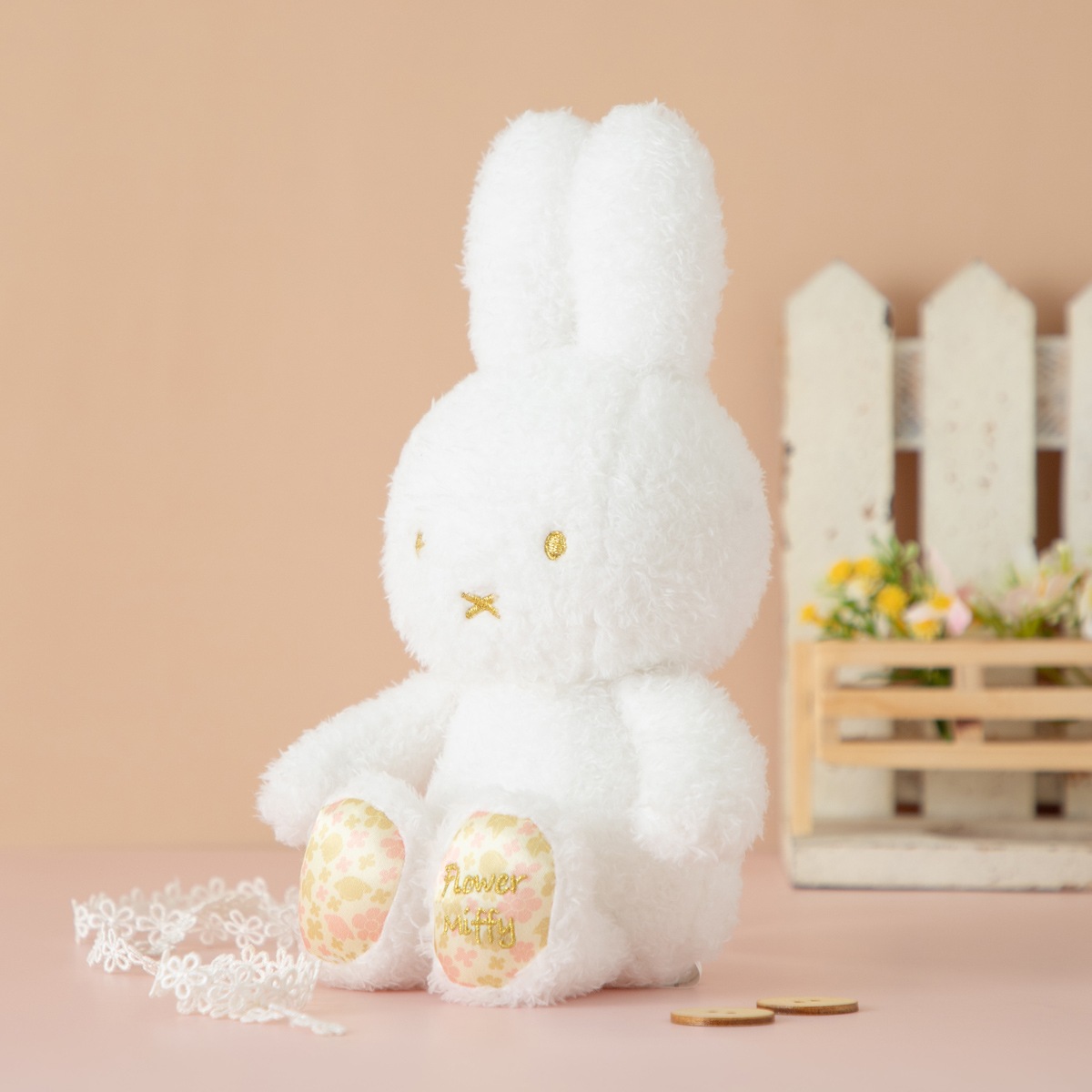 Flower Miffy 着せかえほわほわぬいぐるみ 10thアニバーサリー ポピー