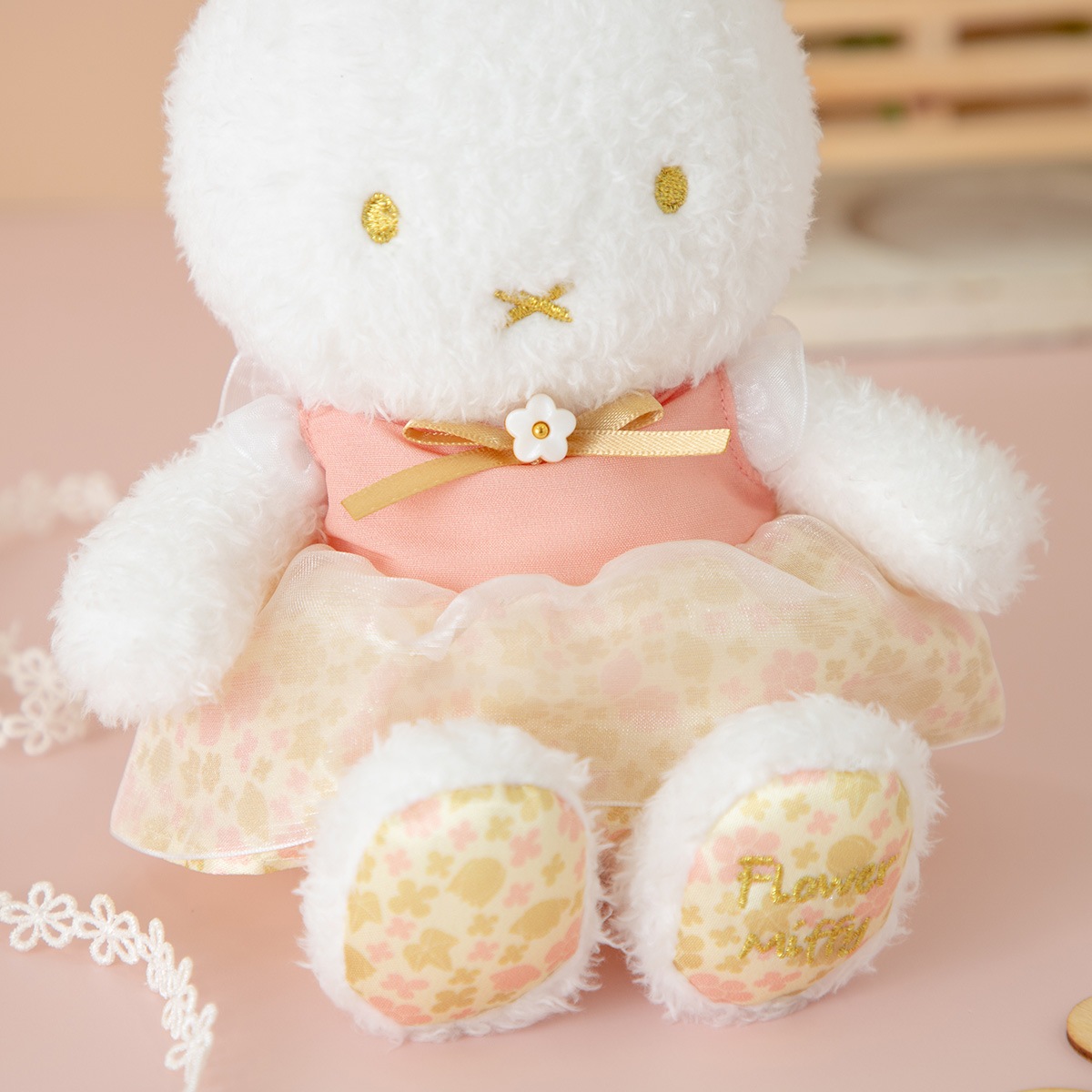 Flower Miffy 着せかえほわほわぬいぐるみ 10thアニバーサリー ポピー