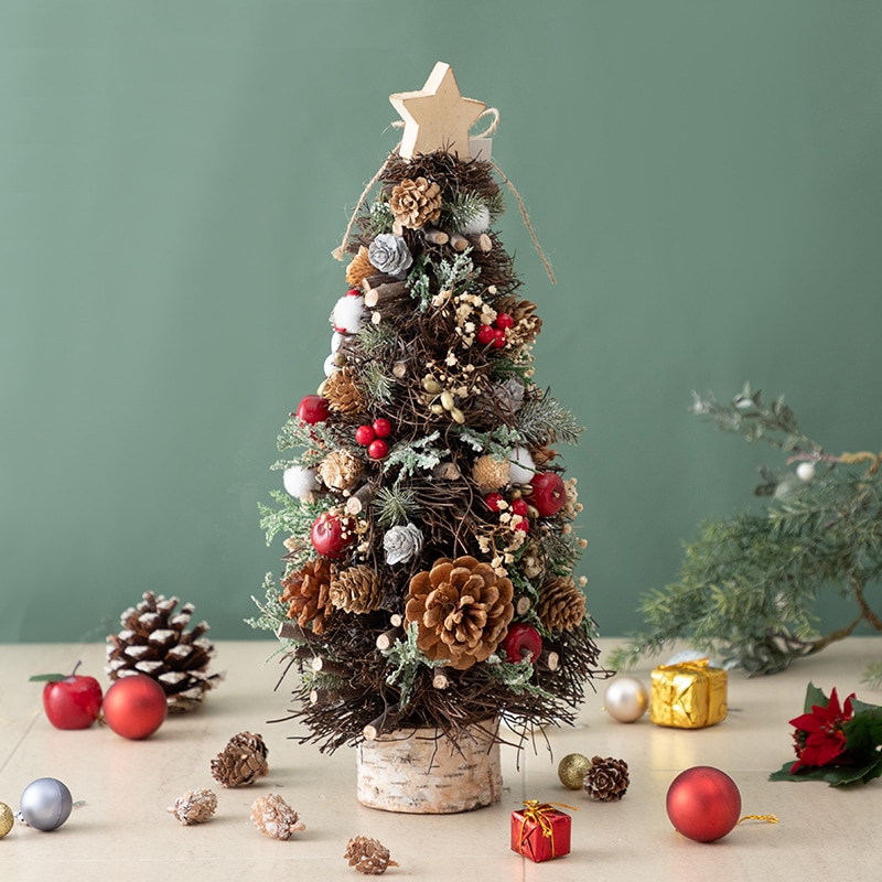 予約商品：クリスマス】Flower Miffy クリスマスツリーオブジェ