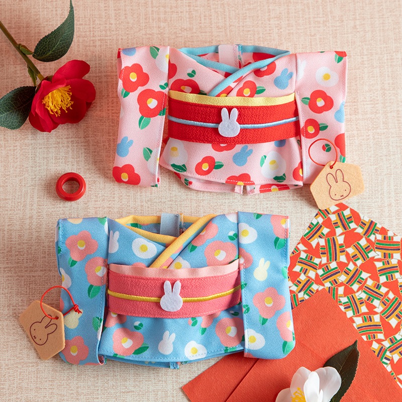 Flower Miffy 着せかえお洋服 振袖べにつばき アートフラワーセット