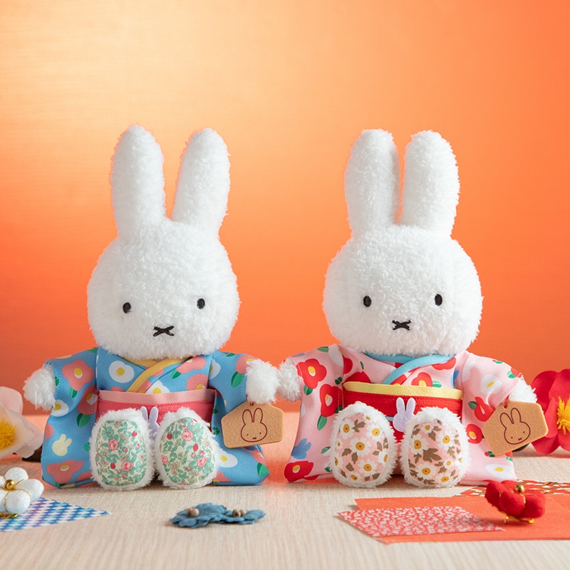 Flower Miffy 着せかえお洋服 振袖べにつばき アートフラワーセット