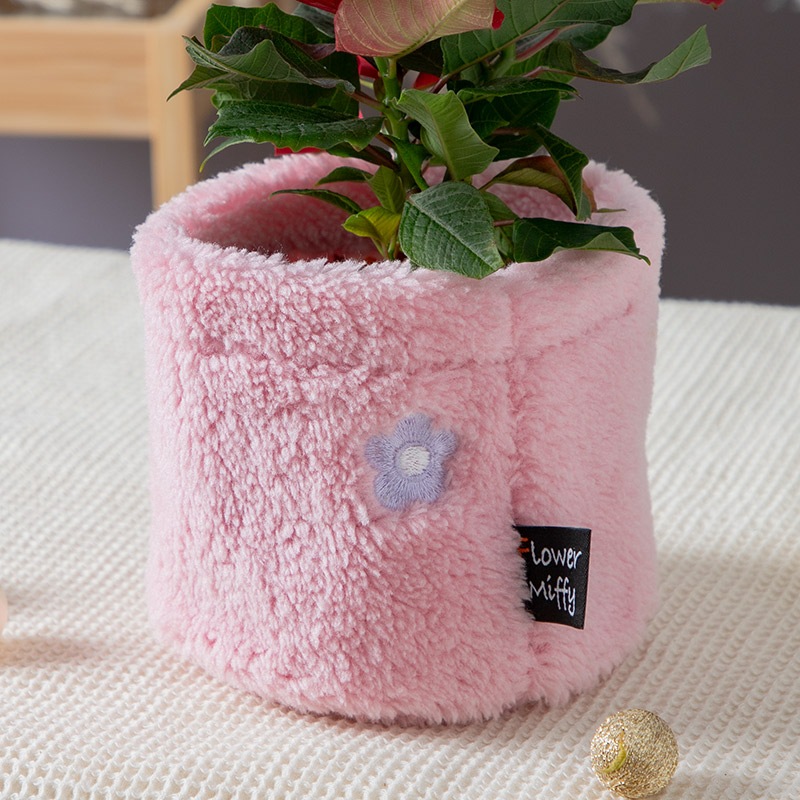 Flower Miffy ほわもこプランターカバー ピンク