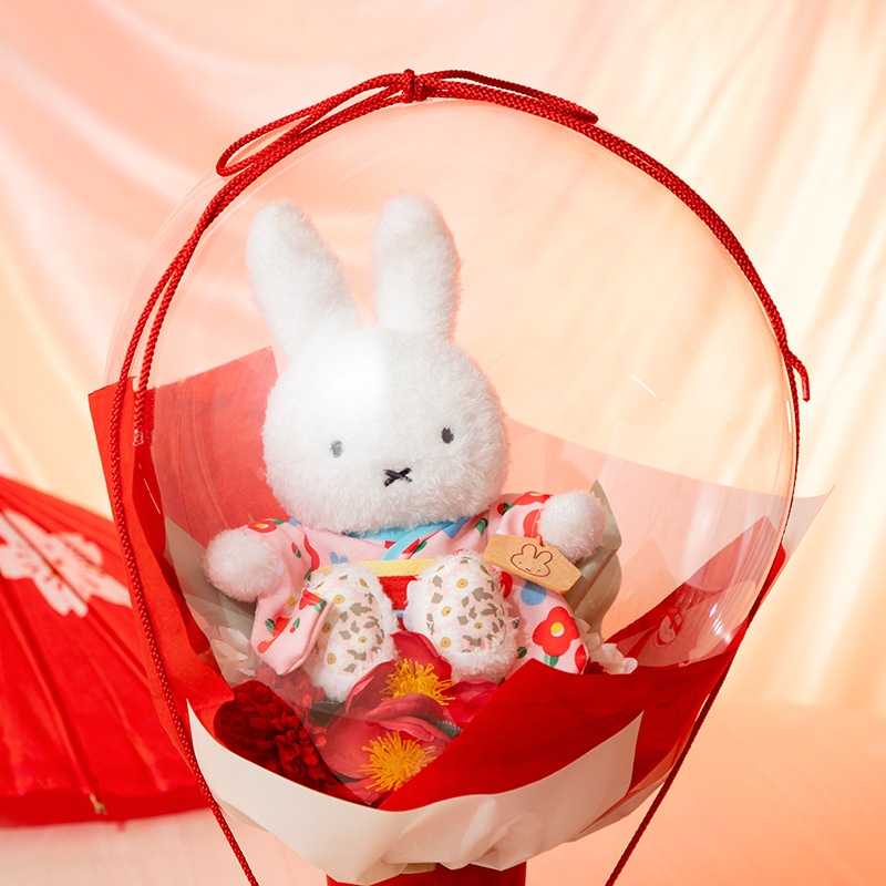 直送商品H】Flower Miffy バルーンアレンジ ハレの日 | アレンジメント
