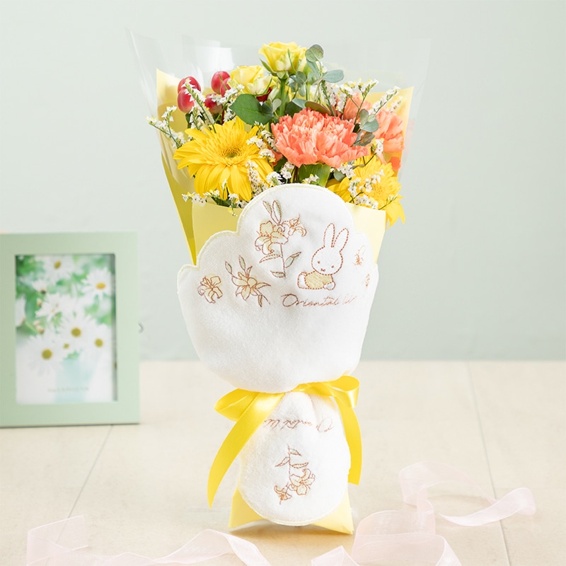 フラワーミッフィー ミニタオル 18枚セット 人気絵本ミッフィーのお花屋さん「フラワーミッフィー」にて