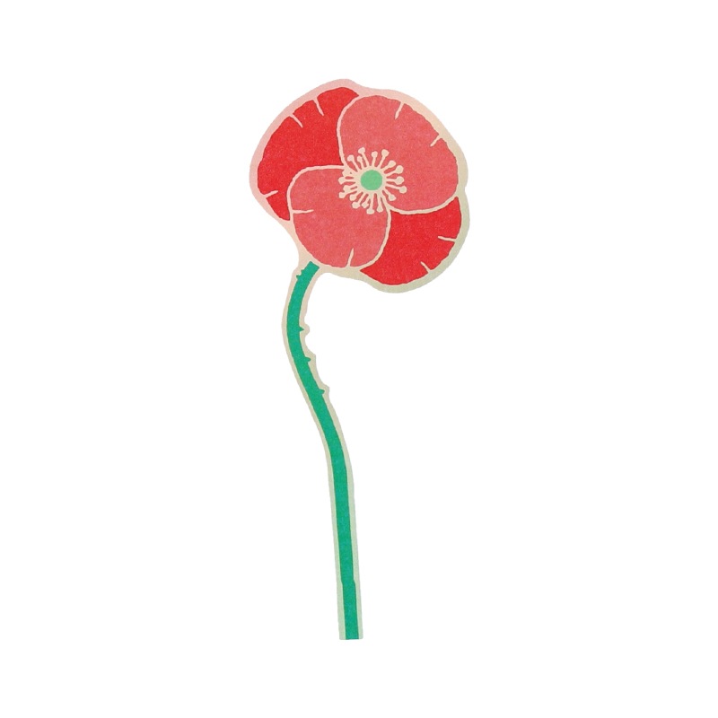 Flower Miffy ブルーナフラワーメッセージカード 4種セット D | グッズ