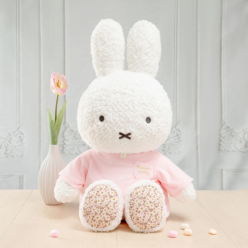 フラワーミッフィー　ほわほわぬいぐるみ　浴衣2体セット　flower miffy 2024年11月15日（金）より「フラワーミッフィー」にて、ほわほわ