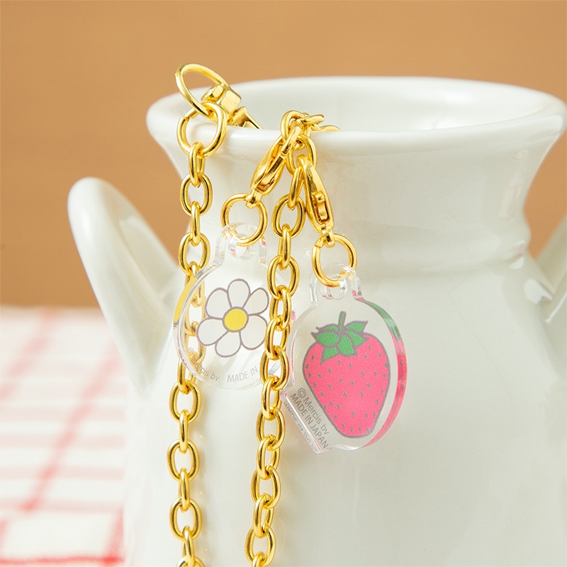 《先行発売》ブルーナ ちょっこりサンキューマスコット /ミッフィー (ギンガムチェック イチゴ・サーモンピンク)