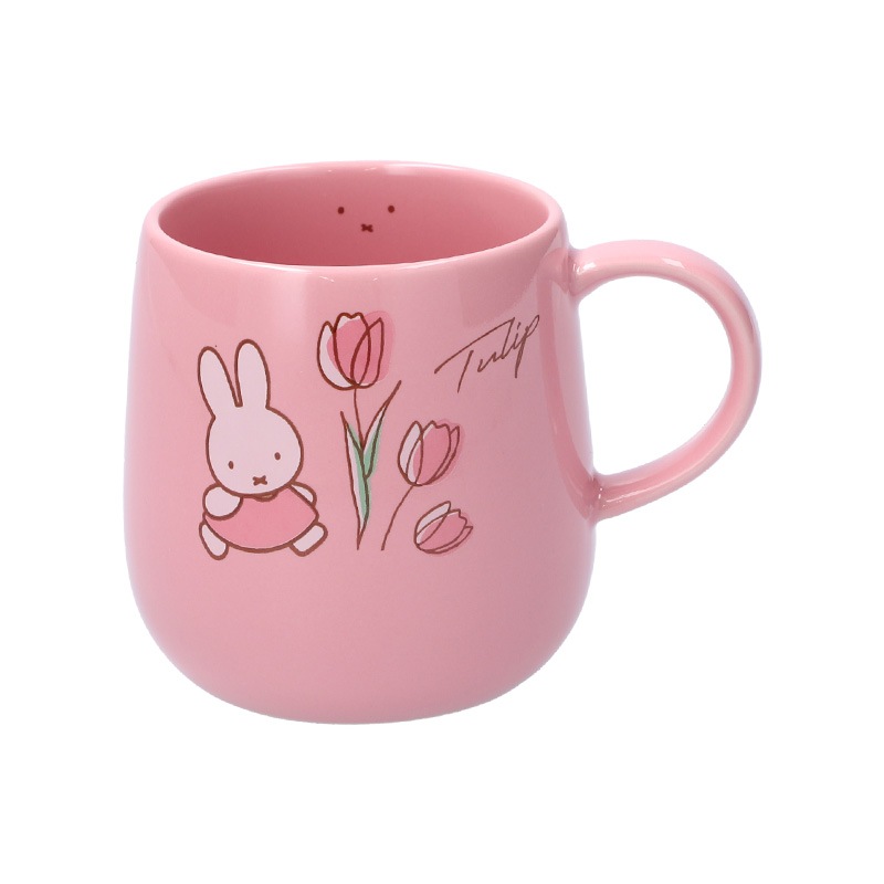Flower Miffy バースデーフラワーマグカップ チューリップ アート