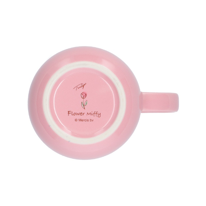 Flower Miffy バースデーフラワーマグカップ チューリップ アート