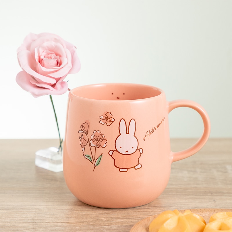 Flower Miffy バースデーフラワーマグカップ アルストロメリア アート