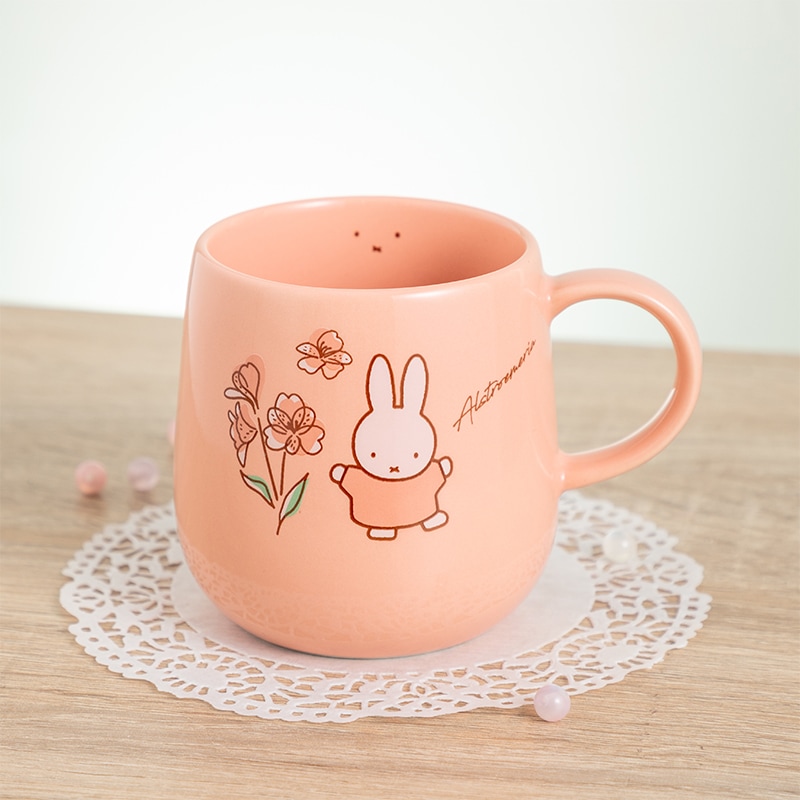 Flower Miffy バースデーフラワーマグカップ アルストロメリア アート