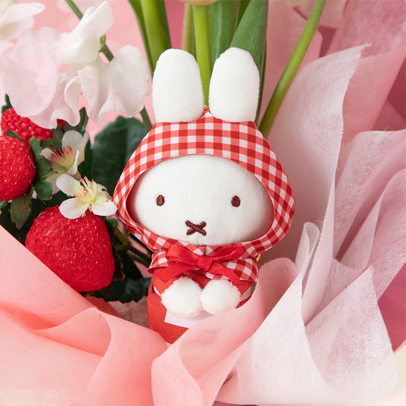 最終価格　ミッフィースタイル限定　ミッフィー　いちご　ストロベリードレス 直送商品A】スタンディングブーケ 春摘みいちご | すべての商品