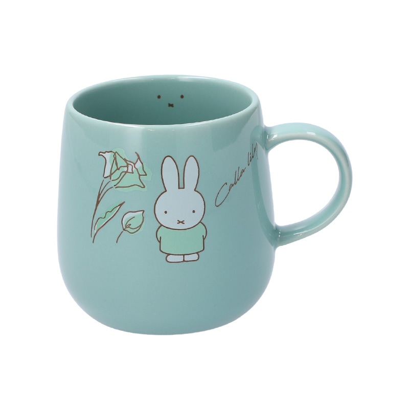 Flower Miffy バースデーフラワーマグカップ カラー アート