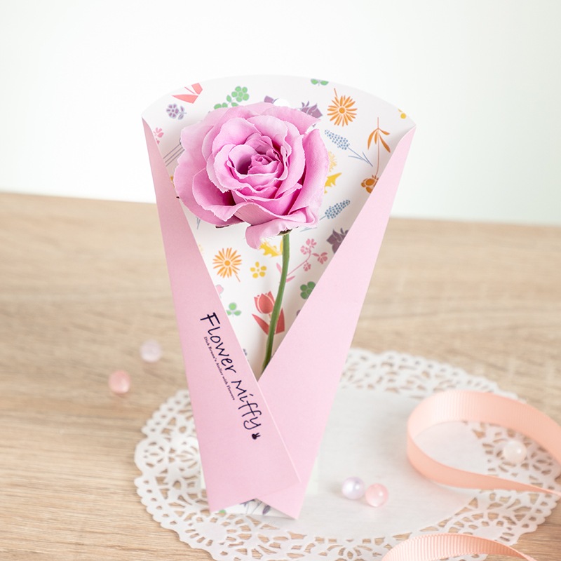 Flower Miffy バースデーフラワーマグカップ デンファレ アートフラワーセット