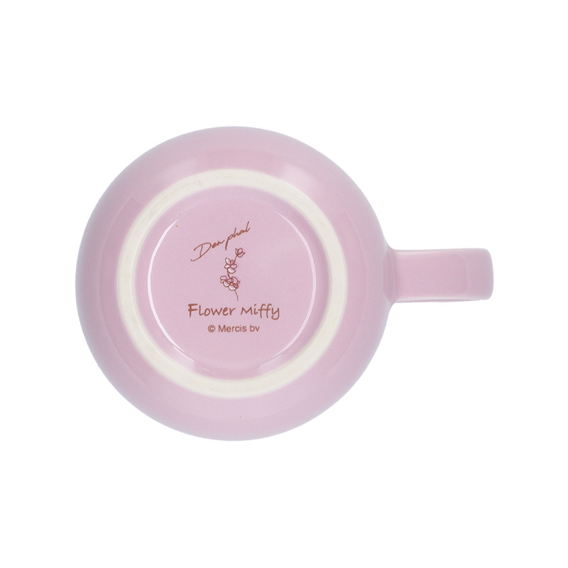 Flower Miffy バースデーフラワーマグカップ デンファレ アートフラワーセット