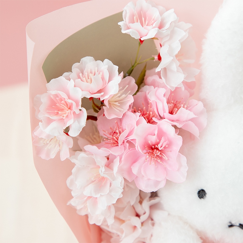Flower Miffy ほわほわぬいぐるみブーケ さくら | すべての商品