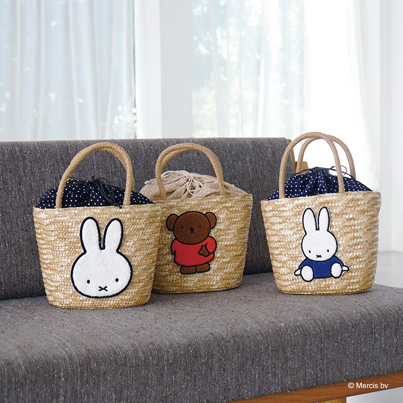 ファーリーカゴバッグ miffy FACE ミッフィー　ミッフィーバッ DB/ファーリーカゴバッグ miffy FACE | すべての商品 | | ミッフィーの