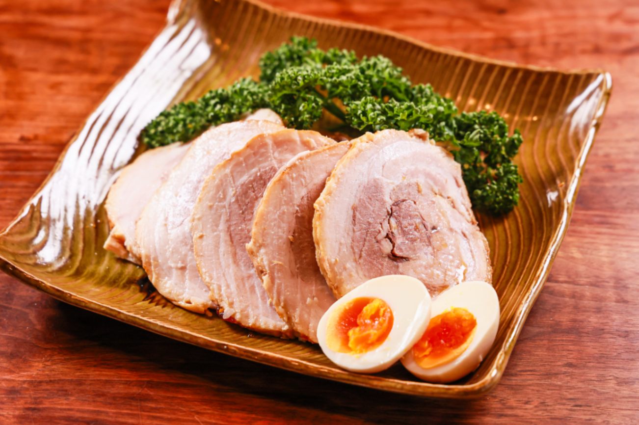 ☆通販専用☆弁慶の自家製ちゃーしゅう半本売り (500gブロック