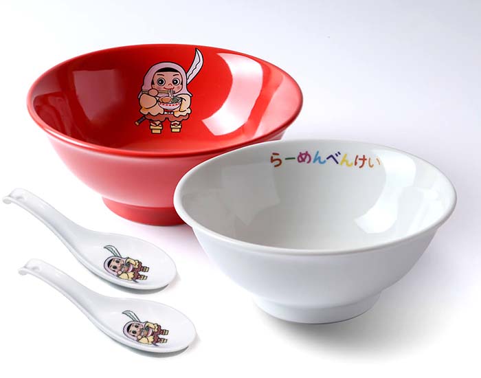 天下一品 金のどんぶり レンゲ付き