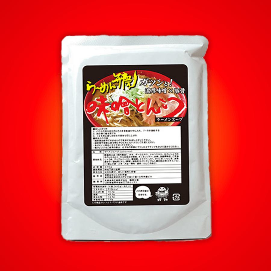 らーめん弁慶　味噌とんこつらーめんスープ