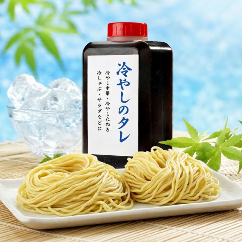 冷やしのタレ360ml＋開化楼の細麺2玉 セット