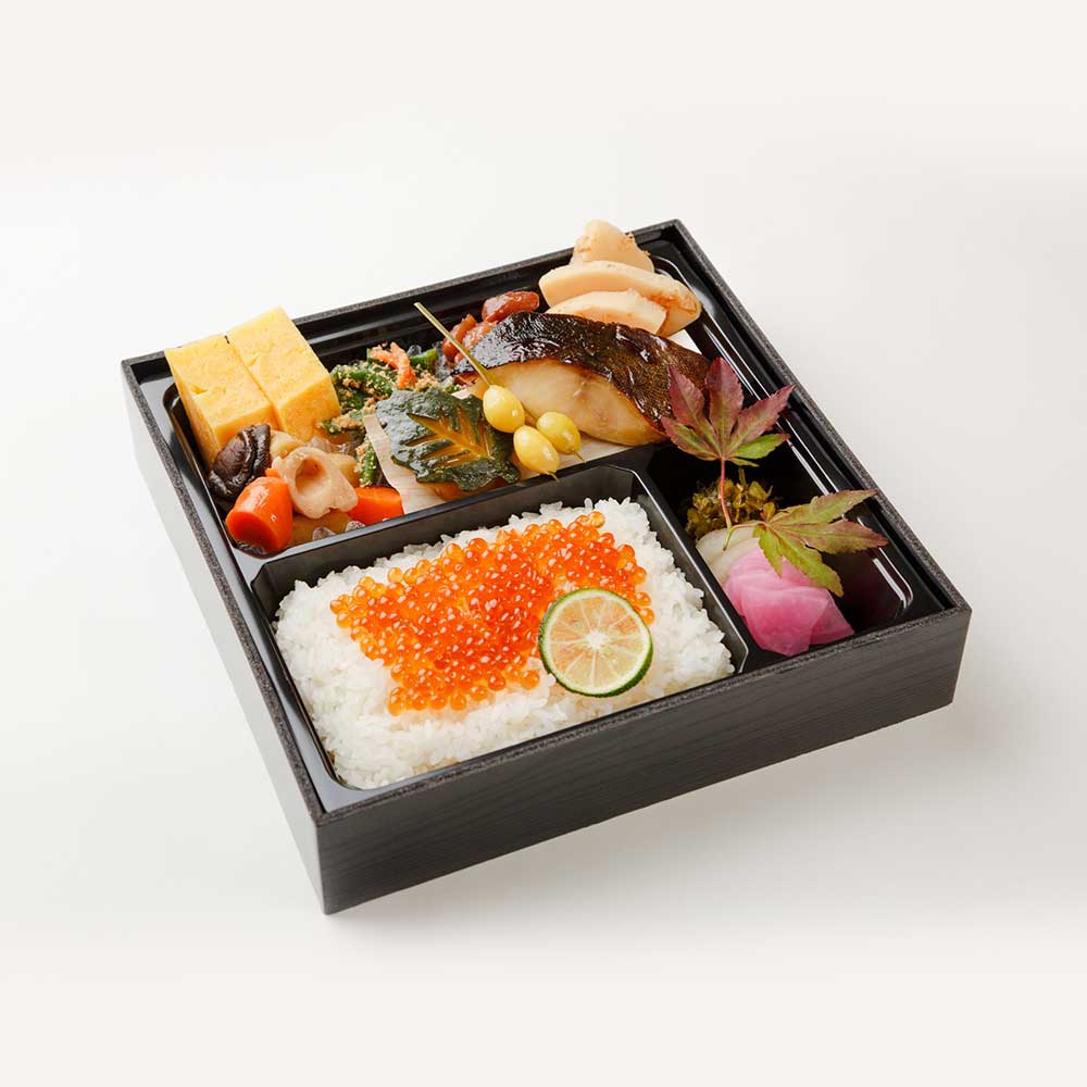 銀だらの西京焼き弁当 いくら御飯~La BOMBANCE~