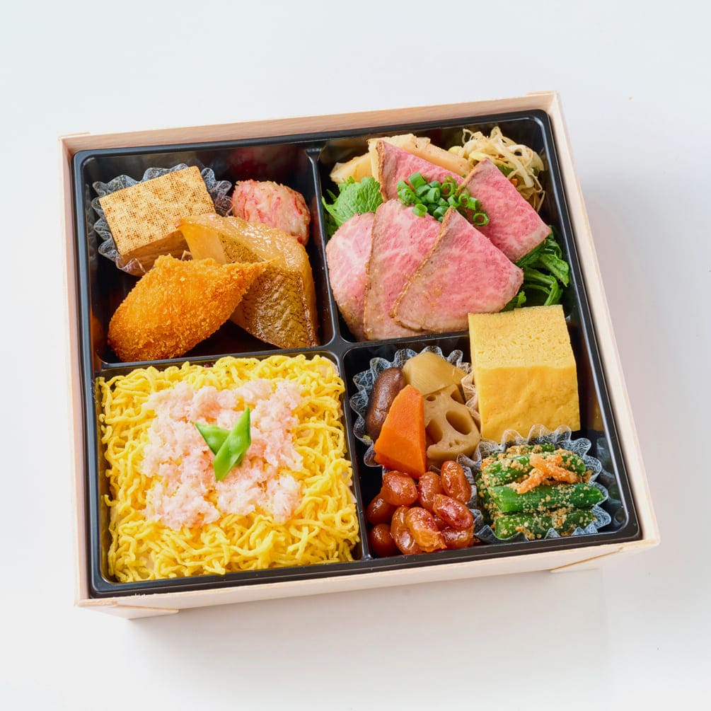 和牛ローストビーフとかに飯弁当